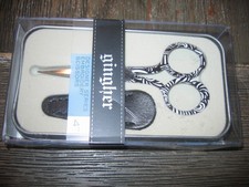 Gingher Collectable Designer Embroidery Scissors  Ella  4" NIB 01-005430