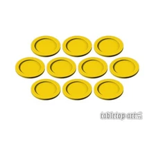 Tabletop Art Miniatures & Games 32mm Skill and Squad Marker - Yellow New