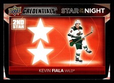 2021-22 Upper Deck Credentials - SOTN Second Star - #2S-10 Kevin Fiala