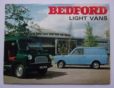 BEDFORD LIGHT VANS orig 1968 UK Mkt Sales Brochure - HA Beagle CA CAS CAL