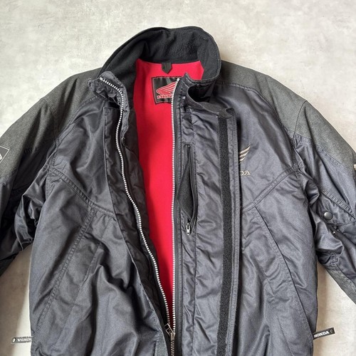 HONDA Motorcycle Riders Padded Nylon Jacket Blouson L limited From JAPAN◎ - Picture 9 of 12