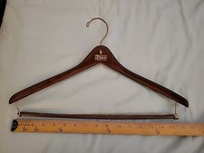 Polo Ralph Lauren LOGO Wooden Clothes Hangers Wishbone Suit Pants Jacket 17"