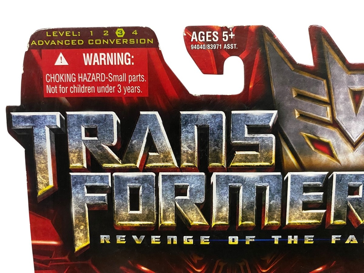 特撮 Transformers Movie Series 2  Revenge of the Fallen  Deluxe Class 6 Inch Tall Robot Action Figure - Decepticon DIRGE with Transformers Movie Series 2 