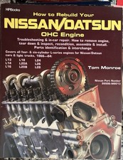 Datsun 280z 240z 510 260z Nissan Engine Manual Shop Rebuild Repair Service Book