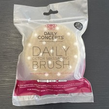 Daily Concepts Daily Detox Massaging Brush-Sealed Vigorous Brush New