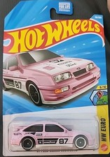 Hot Wheels ‘87 Ford Sierra Cosworth Pink HW Euro Series