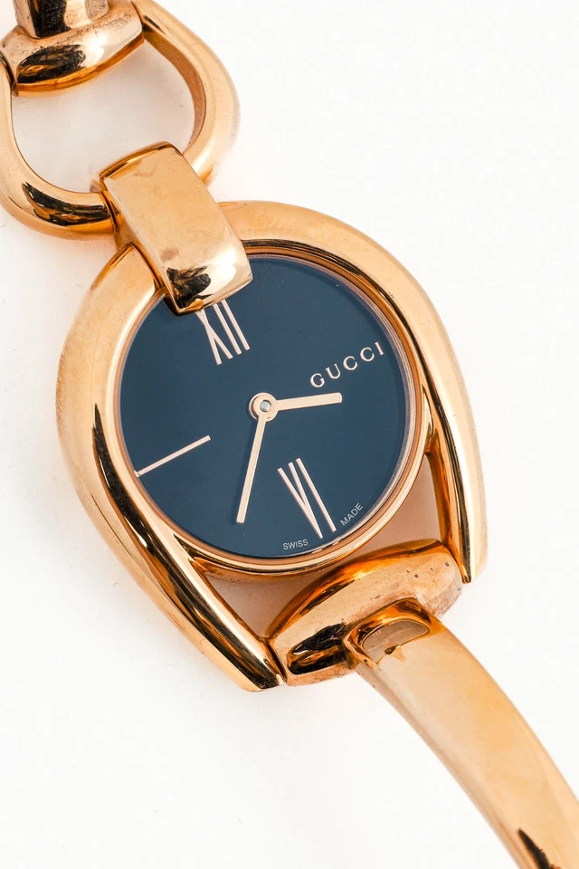 Reloj Brazalete Gucci YA139507 Oro Rosa Horsebit Foto 2 de 4
