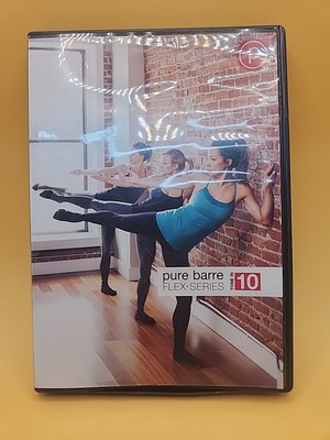 Pure Barre - Flex Series - Tone In 10 (Ten) -- (DVD, 2015) -- Exercise Workout