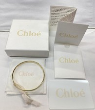 Chloe Authentic Bangle Bracelet Luxury Jewelry Fashion Accessory Exquisite