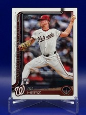 DJ Herz (RC) 2025 Topps Series 1 #287 ~ Nationals Rookie