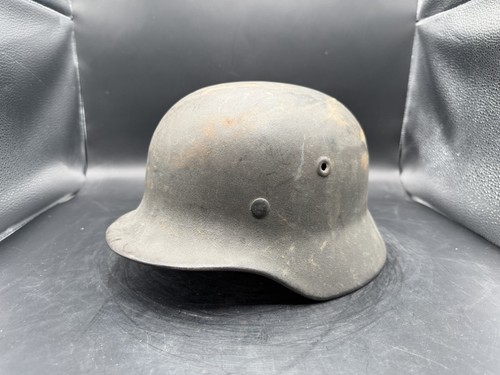 WWII WW2 German M40 Stahlhelm Helmet w/ Liner!