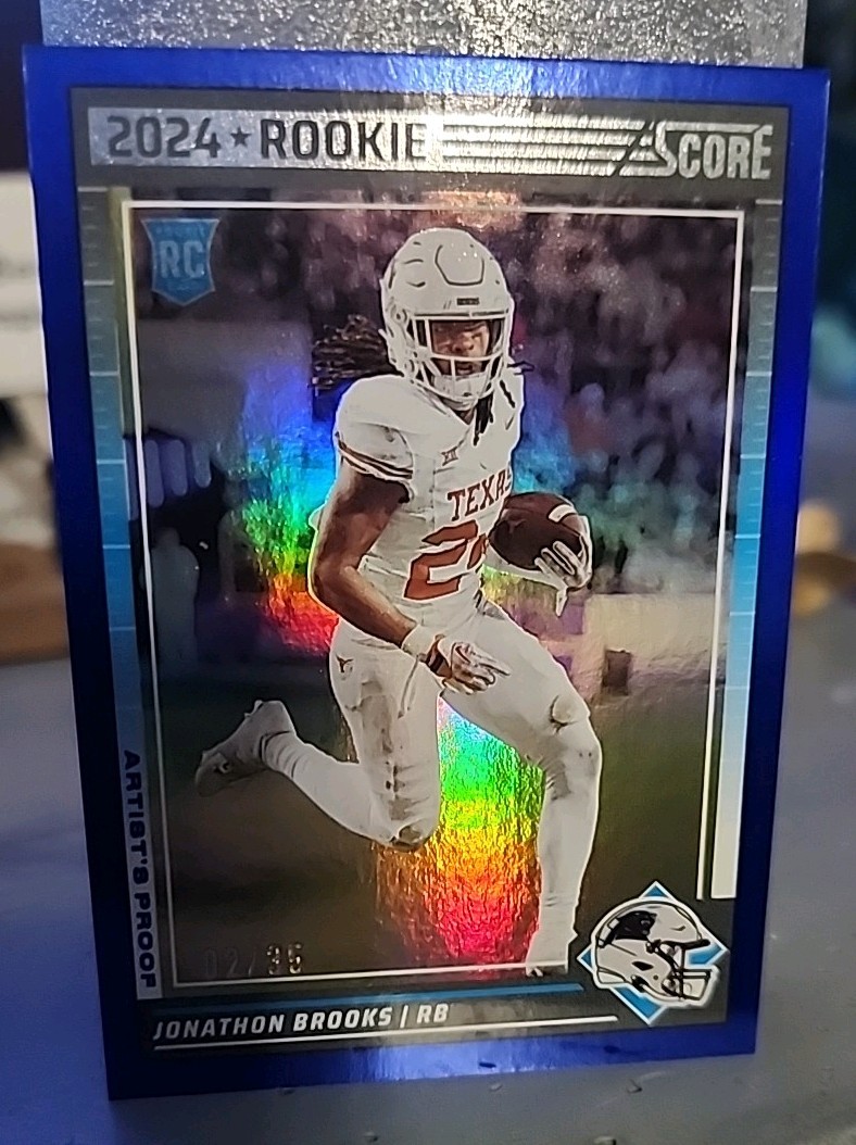 Jonathon Brooks Panini Score #365 Signature-Artists Proof