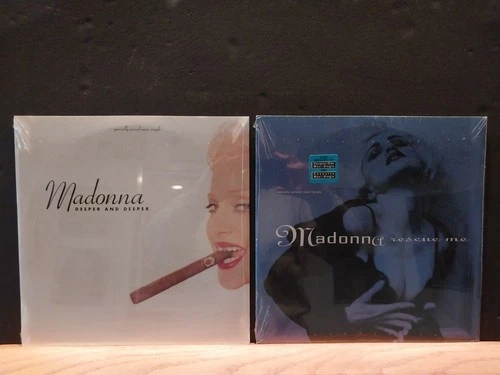 Madonna. 3-12" SEALED Maxi-Singles. "Deeper & Deeper", "Erotica", "Rescue Me"!!