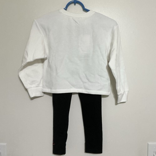 Nike Girls Glow Time Crewneck Sweatshirt and Leggings 2 Piece Set Size 6X - Picture 5 of 6