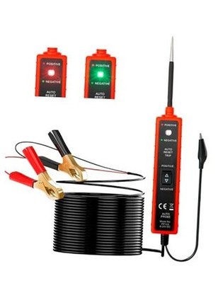 Power Circuit Probe Tester, 6-24V DC Circuit Tester, Test Light Automotive 