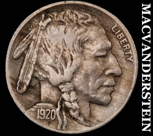 1920 Buffalo Nickel- Extra Fine- Better Date No Reserve #J1839