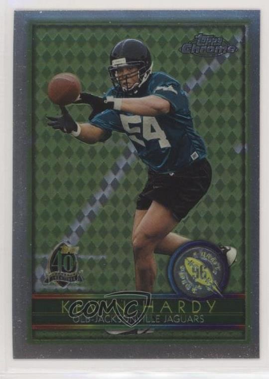 1996 Topps Chrome Kevin Hardy #152 Rookie RC 9b4