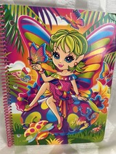 Vintage Lisa Frank Fairy Spiral Notebook