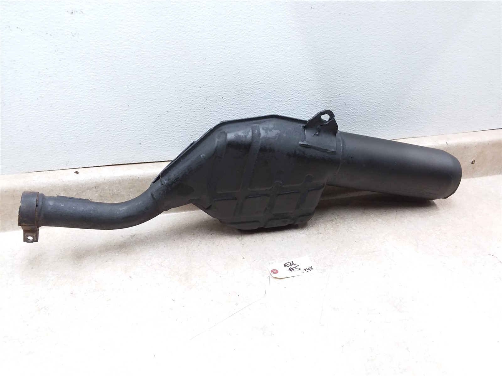 Yamaha 600 XT XT600 OEM Exhaust Muffler Chamber 1980s #5 ARP E26