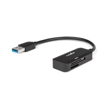 Rocstor Y10A253-B1 USB 3.0 EXTERNAL MEMORY CR MULTI MEDIA SDHC MICROSD BLACK