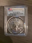 2019 W American Silver Eagle Burnished PCGS SP70 First Strike