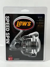 Lew's Speed Spin RH Spinning Fishing Reel 6.2:1 300 SS300HSG2C Speed Gears Reel