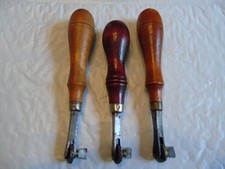 3 Vintage C S Osborne Embossing Wheels As Is