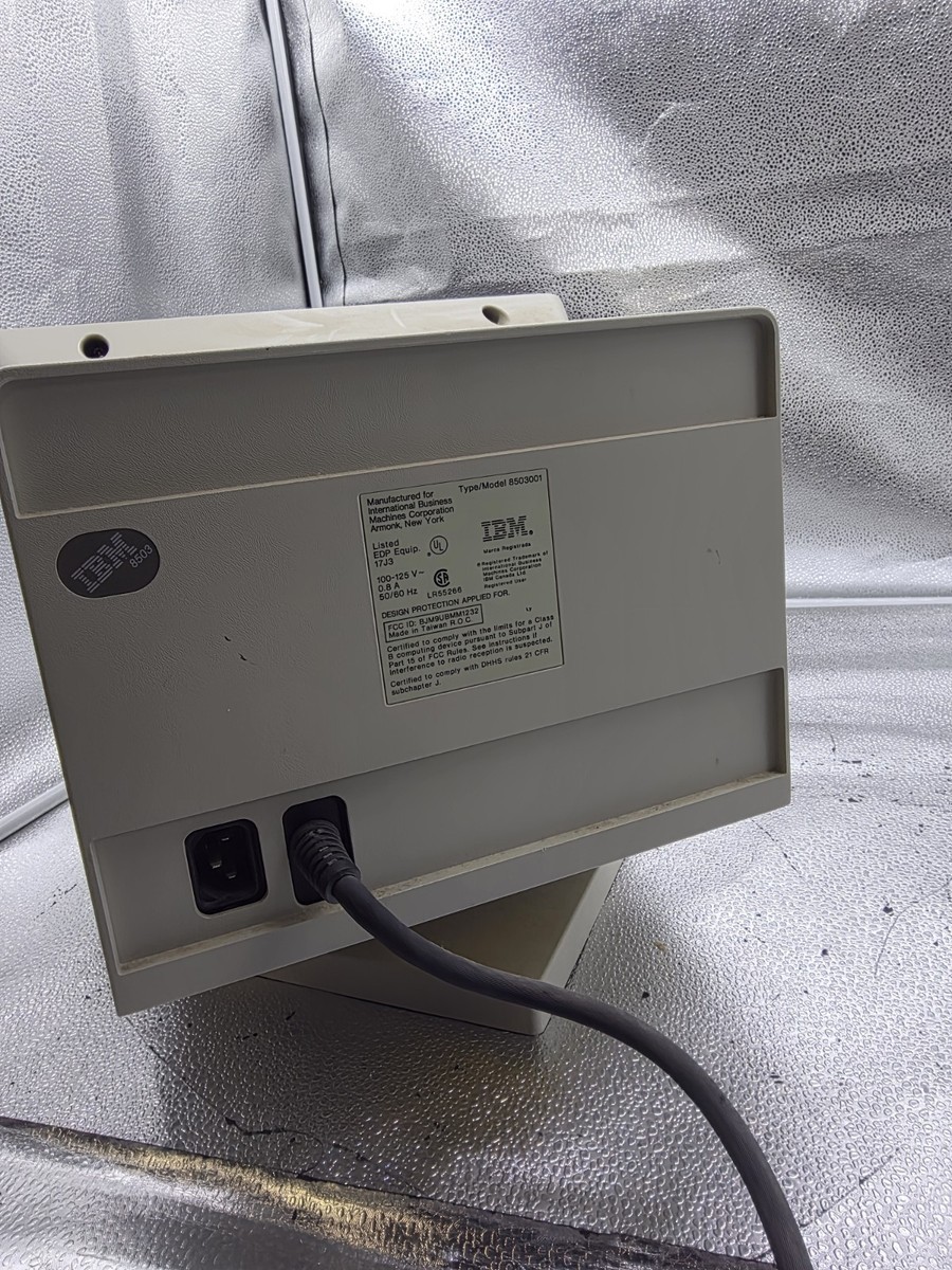 Vintage IBM Personal System/2 Monochrome Display 8503 | eBay