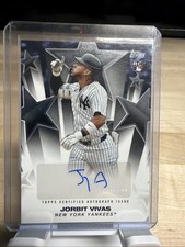 2025 Topps Update - Baseball Stars Autographs Jorbit Vivas #BSAU-JV (AU, RC)