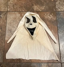 Rare 90’s Vintage Fun World Div Ghost Face Scream Mask - Glow In The Dark