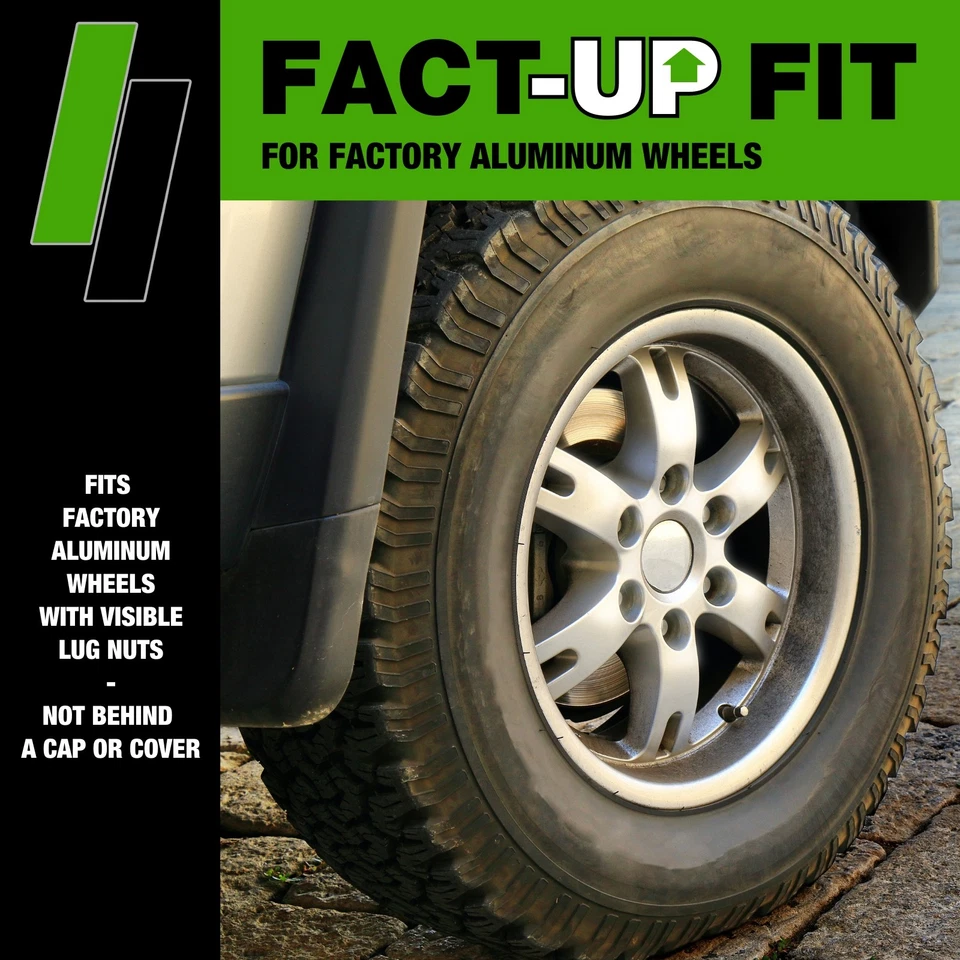 Black Lug Nuts for 1998-2000 Isuzu Amigo with Factory Wheels - Image 2 of 4