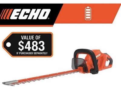 ECHO 56V 22 in. Double-Sided Cordless Hedge Trimmer - DHC-2300 (Tool Only)