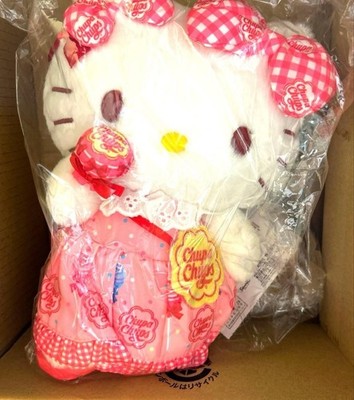 Hello Kitty 2024 Sanrio x Chupa Chups Plush Toy 24cm Rare Collectible ...