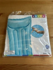 Intex Mat Pool Float - 72" x 27"  Economat, New Sealed, Blue Lounge Inflatable