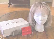 Tressallure Look Fabulous "Flawless Waves" 3 Tone Gray Rooted Medium Brown Wig