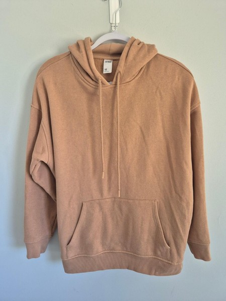 Anko Tan Pullover Hoodie with Kangaroo Pocket Size 12