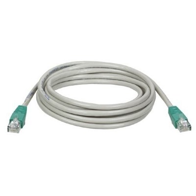 Tripplite N010007GY 7ft Cat5e Crossover Cable RJ45 Male Gray