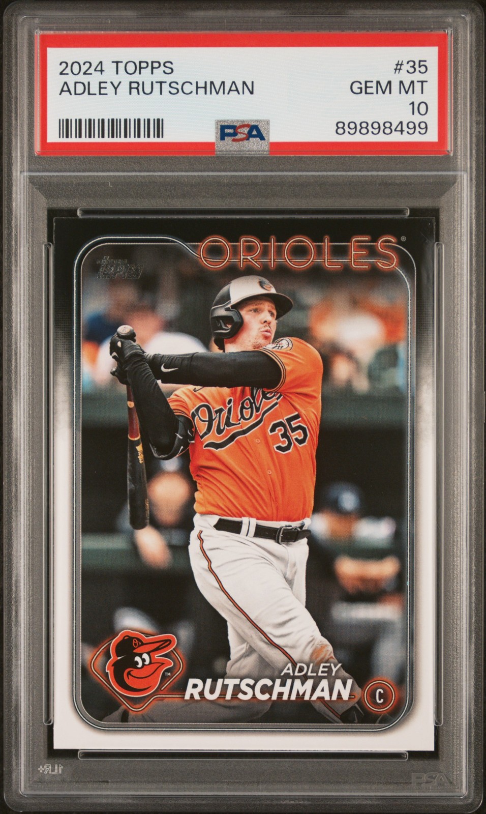 2024 TOPPS #35 ADLEY RUTSCHMAN PSA 10