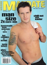 rare MANDATE vintage gay magazine september 2000