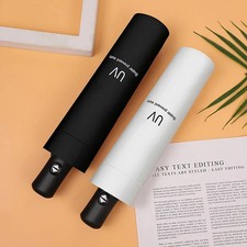 8 Ribs Travel Rain Sun Windproof Multi-color Travel Umbrella Manual Opening an