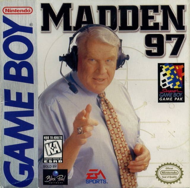 Madden NFL 97 Nintendo Game Boy
