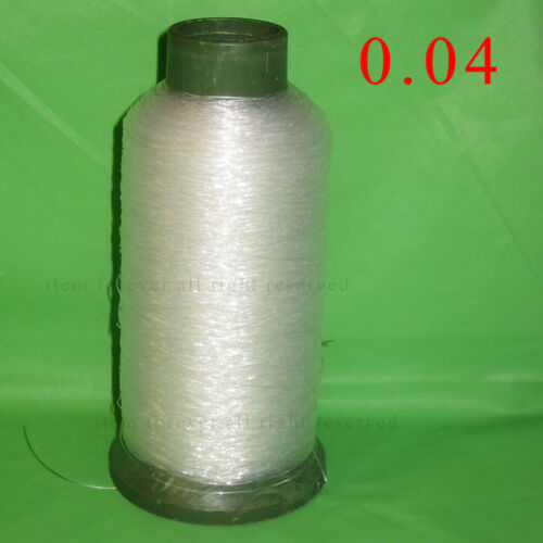 MEZCLA DE 4 CARRETES Monofilamento Transparente Nailon Hilo de Coser Invisible TRANSPARENTE - Imagen 5 de 5