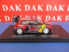 Die cast 1/43 Modellino Auto Citroen C3 WRC Rally Monte Carlo 2019 S. Ogier ****
