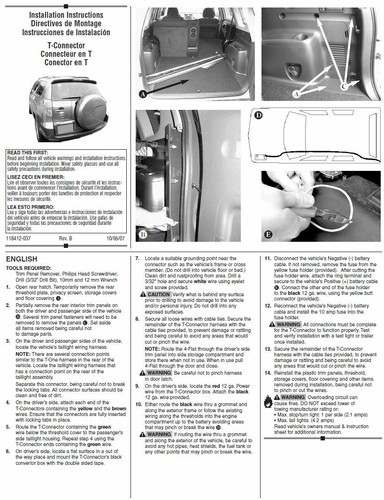 Trailer Tow Hitch For 06-12 Toyota RAV4 Complete Package w/ Wiring & 1-7/8" Ball - Picture 11 of 11