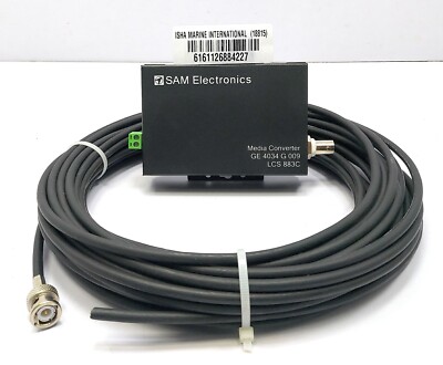SAM Electronics Media Konverter GE 4034 G 009 LCS 883C - Netzwerkgerät