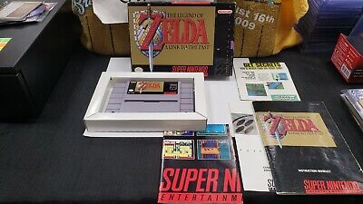 Zelda Link to the Past Super Nintendo SNES Game Complete CIB w