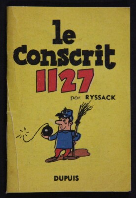 RYSSACK seltene Mini-Geschichte LE CONSCRIT 1127 in EO und sehr gutem Zustand (seit 1959)