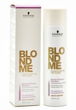 SCHWARZKOPF BLONDME BLONDE BRILLIANCE TEMPORARY COLOR SHAMPOO 8 OZ / 250 ML