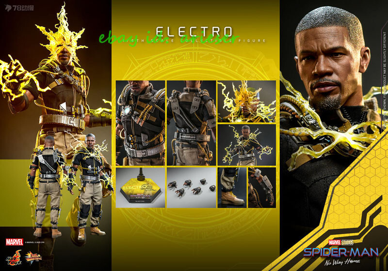 Hot Toys 1/6 Mms644 Electro Spider-Man:No Way Home Action Hot Toys 1/6 Mms644 Electro Spider-Man:No Way Home Action