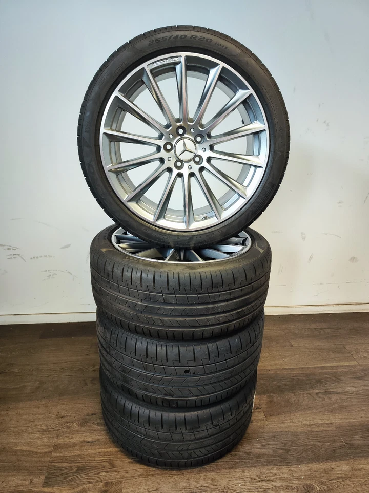 Mercedes S-Klasse 255 40 - 285 35 R20 W223 20" AMG Alufelgen Sommerräder - Bild 2 von 3